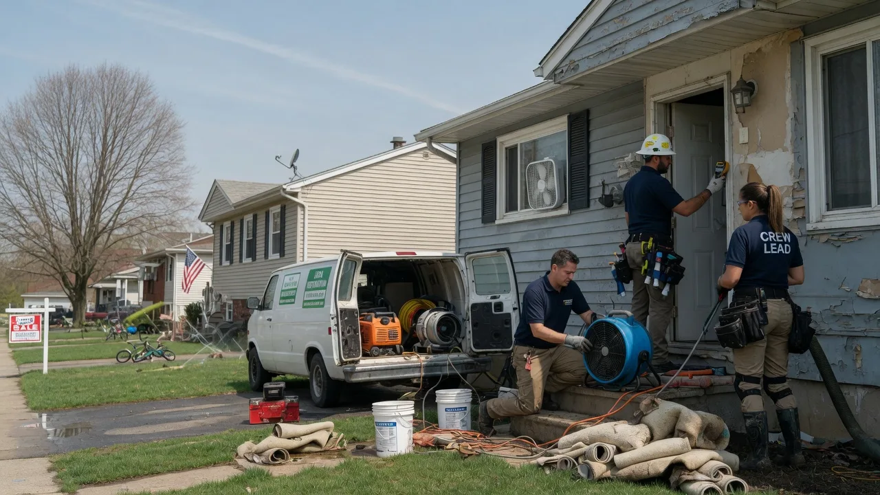 Flood Cleanup in Hooversville, PA near me